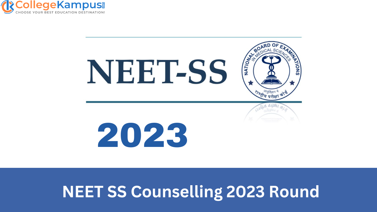 NEET SS Counselling 2023 Round 2 Registration Deadline Today Seat Allotment Result Set for December 23rd
