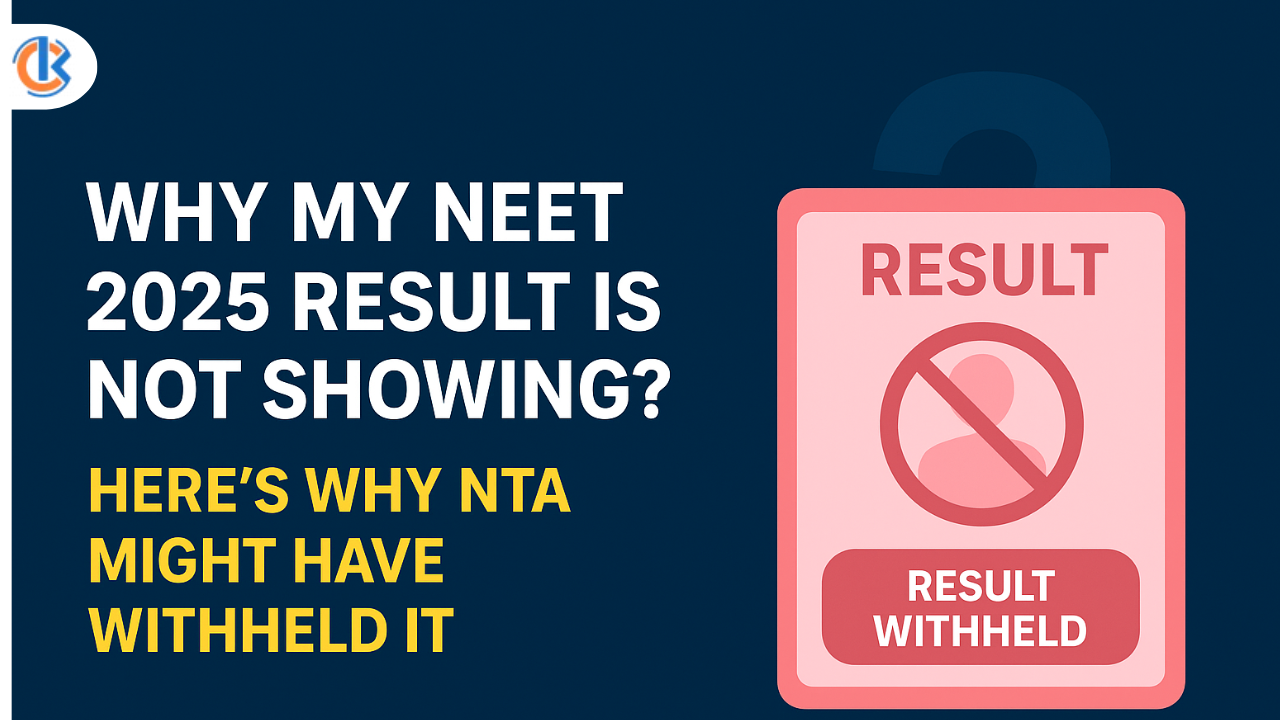 Why My NEET 2025 Result is Not Showing?
