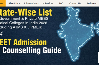 State Wise Counselling List