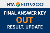 Nta Neet Final Answer Ket 2025 Out , Result , Update